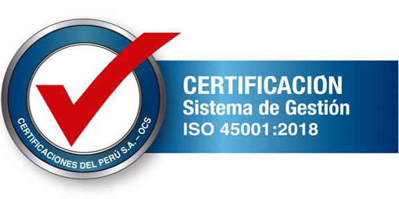 Certificación ISO 45001